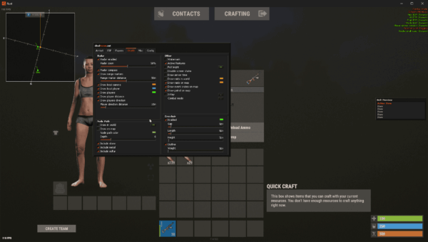 RUST輔助 | CHUD極穩多能外掛，助你稱霸戰場